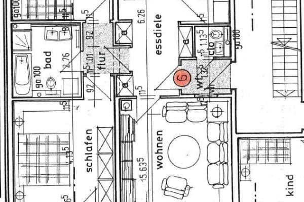 Pronájem bytu 4+1 89 m², Am Kellerberg 5, Fürth Pronájem bytu 4+1 89 m², Am Kellerberg 5, Fürth