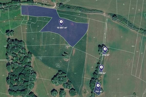 Prodej pozemku 11.940 m², Slatina Prodej pozemku 11.940 m², Slatina