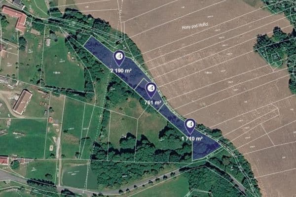 Prodej pozemku 4.661 m², Slatina Prodej pozemku 4.661 m², Slatina