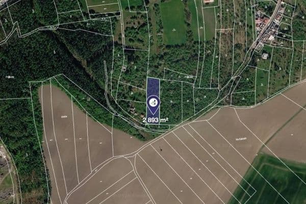 Prodej pozemku 2.893 m², Kopidlno Prodej pozemku 2.893 m², Kopidlno