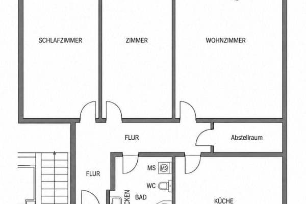 Prodej bytu 3+1 82 m², Nürnberg, Bavorsko Prodej bytu 3+1 82 m², Nürnberg, Bavorsko
