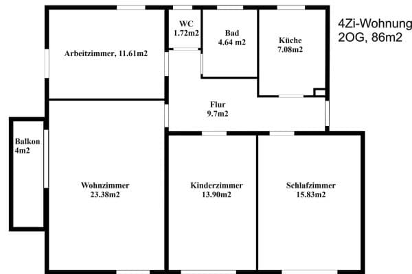 Pronájem bytu 4+1 86 m², Langelsheim-Lautenthal Pronájem bytu 4+1 86 m², Langelsheim-Lautenthal