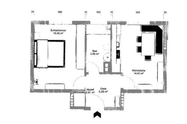 Prodej bytu 2+1 41 m², Ortlerstrasse 80, Augsburg, Bavorsko Prodej bytu 2+1 41 m², Ortlerstrasse 80, Augsburg, Bavorsko