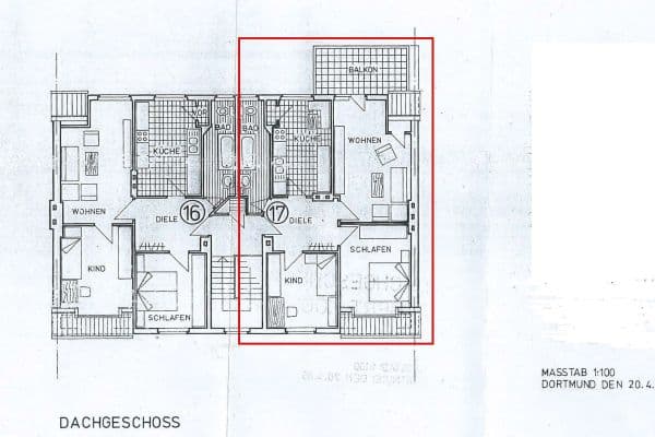 Pronájem bytu 3+1 75 m², Dortmund Pronájem bytu 3+1 75 m², Dortmund