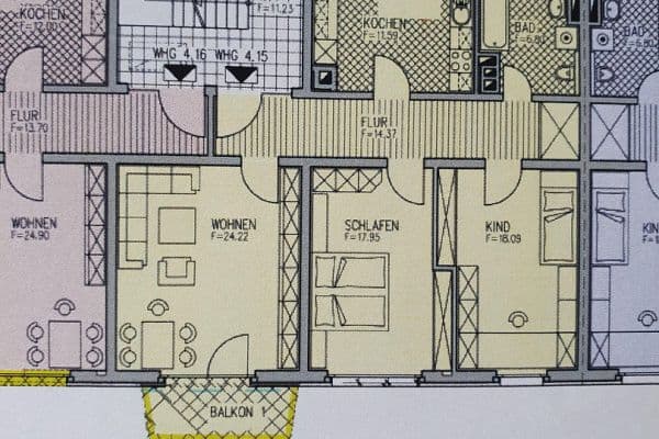 Prodej bytu 3+1 93 m², Freiburg, Bádensko-Württembersko Prodej bytu 3+1 93 m², Freiburg, Bádensko-Württembersko