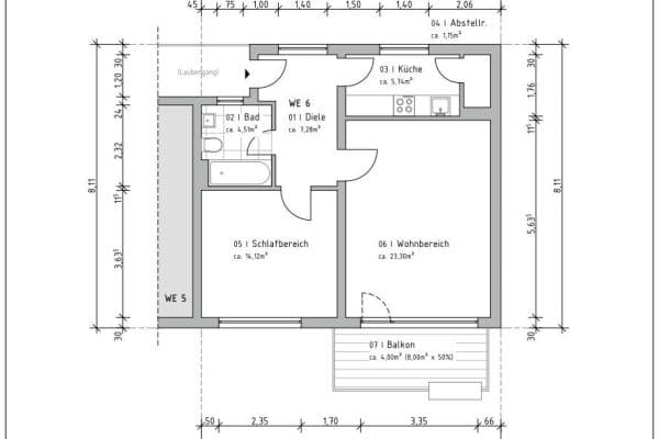 Prodej bytu 2+1 60 m², Bergisch Gladbach Prodej bytu 2+1 60 m², Bergisch Gladbach