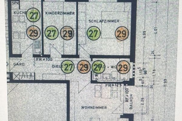 Pronájem bytu 3+1 72 m², Augustenburger Str. 26, Osnabrück Pronájem bytu 3+1 72 m², Augustenburger Str. 26, Osnabrück