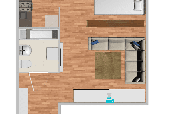 Pronájem bytu 1+1 30 m², Moosacher Straße 5, München, Bavorsko Pronájem bytu 1+1 30 m², Moosacher Straße 5, München, Bavorsko
