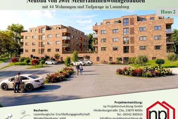 Prodej bytu 2+1 66 m², Hinter der Feldstraße 7, Lauenburg an der Elbe Prodej bytu 2+1 66 m², Hinter der Feldstraße 7, Lauenburg an der Elbe