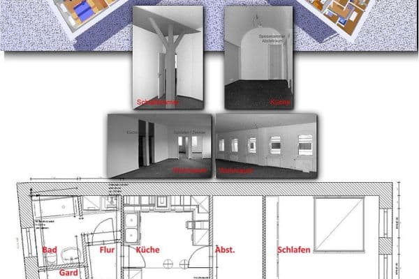 Pronájem bytu 3+1 93 m², Meißner Straße, 3, Wilsdruff Pronájem bytu 3+1 93 m², Meißner Straße, 3, Wilsdruff