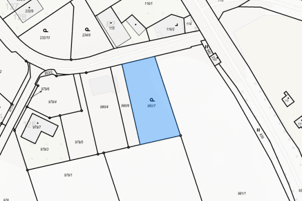 Prodej pozemku 1.026 m², Prodej pozemku 1.026 m²,