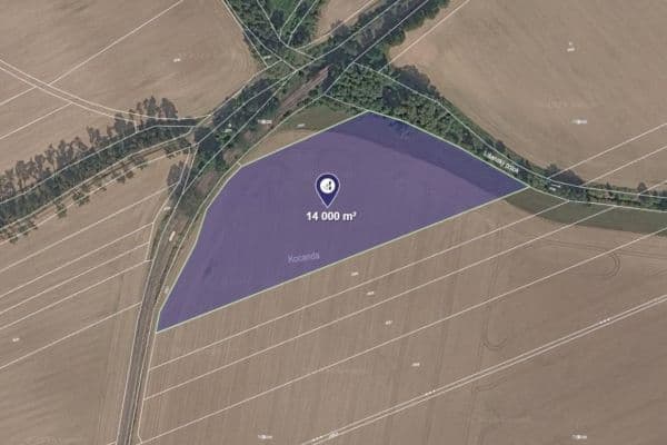 Prodej pozemku 3.500 m², Krupá Prodej pozemku 3.500 m², Krupá