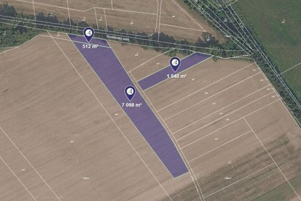 Prodej pozemku 2.288 m², Nesuchyně Prodej pozemku 2.288 m², Nesuchyně