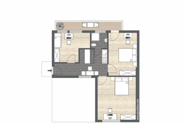 Prodej bytu 3+1 65 m², Düsseldorf Prodej bytu 3+1 65 m², Düsseldorf