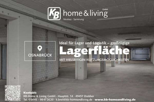 Pronájem nebytového prostoru 795 m², Bohmterstraße 52c, Osnabrück Pronájem nebytového prostoru 795 m², Bohmterstraße 52c, Osnabrück