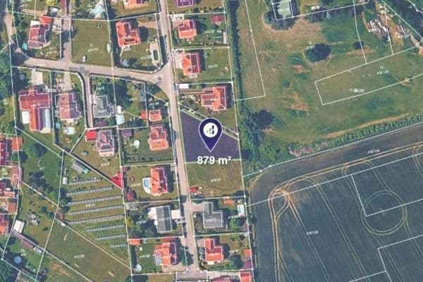 Prodej pozemku 879 m², Křemže Prodej pozemku 879 m², Křemže