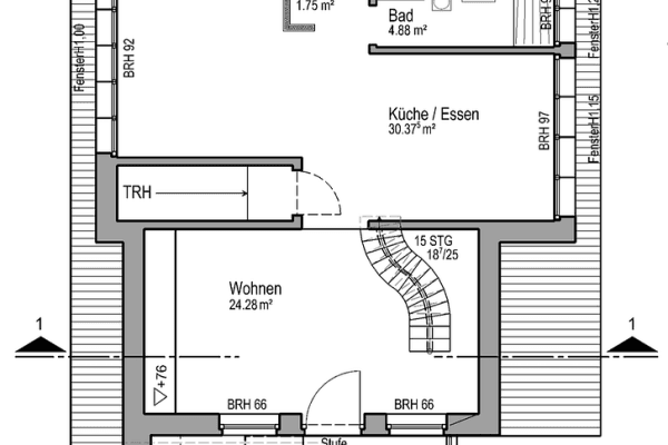 Pronájem bytu 3+1 126 m², Viersen Pronájem bytu 3+1 126 m², Viersen
