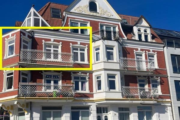 Prodej bytu 4+1 95 m², Prieser Strand 14, Kiel-Friedrichsort Prodej bytu 4+1 95 m², Prieser Strand 14, Kiel-Friedrichsort