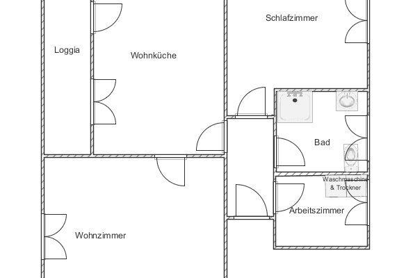 Pronájem bytu 2+kk 65 m², Heppenheim Pronájem bytu 2+kk 65 m², Heppenheim