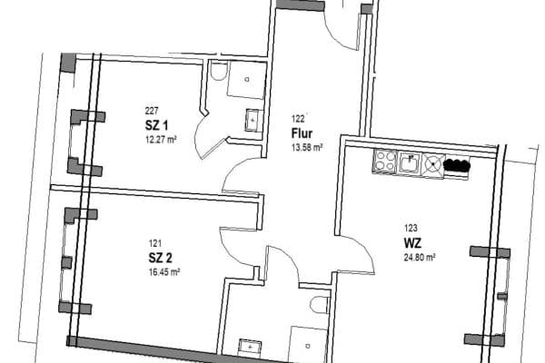 Pronájem bytu 3+1 76 m², Schmidtstraße 12, Rüdesheim am Rhein Pronájem bytu 3+1 76 m², Schmidtstraße 12, Rüdesheim am Rhein