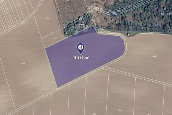Prodej pozemku 9.875 m², Milonice Prodej pozemku 9.875 m², Milonice