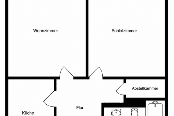 Pronájem bytu 2+1 50 m², Mettmann Pronájem bytu 2+1 50 m², Mettmann