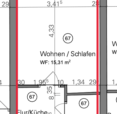 Pronájem bytu 1+1 22 m², Falkenstr.33, München, Bavorsko Pronájem bytu 1+1 22 m², Falkenstr.33, München, Bavorsko