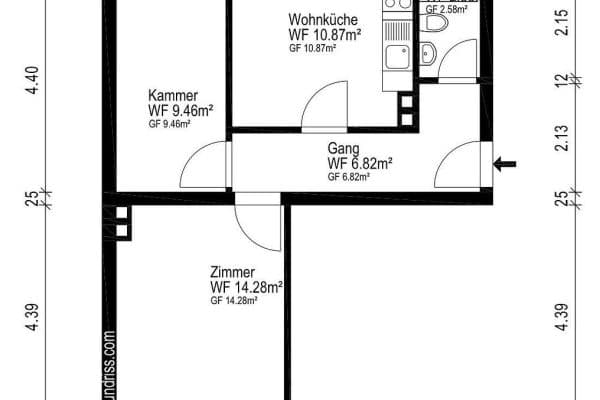 Pronájem bytu 2+1 44 m², Leipartstraße 14, München, Bavorsko Pronájem bytu 2+1 44 m², Leipartstraße 14, München, Bavorsko
