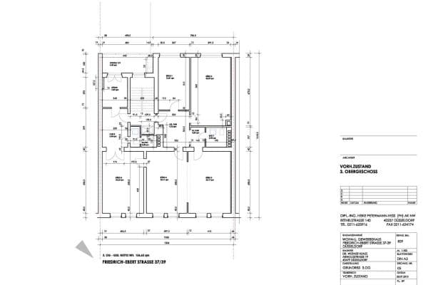 Pronájem kanceláře 160 m², Düsseldorf Pronájem kanceláře 160 m², Düsseldorf