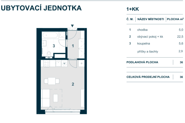 Prodej bytu 1+kk 36 m², Lazaretní, Brno Prodej bytu 1+kk 36 m², Lazaretní, Brno