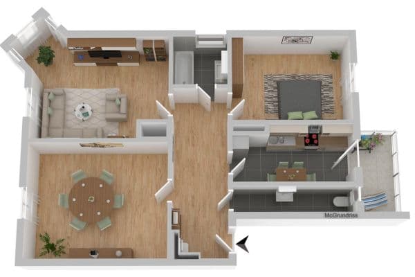 Pronájem bytu 3+1 85 m², Steinstraße 39, München, Bavorsko Pronájem bytu 3+1 85 m², Steinstraße 39, München, Bavorsko