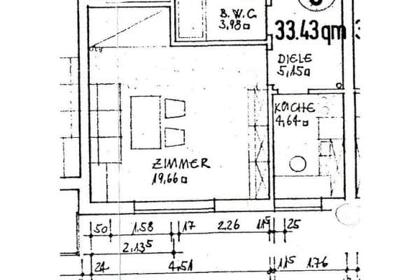 Pronájem bytu 1+1 33 m², Hohenaschauerstr. 10, München, Bavorsko Pronájem bytu 1+1 33 m², Hohenaschauerstr. 10, München, Bavorsko