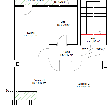 Pronájem bytu 2+kk 57 m², Geigerstraße 9, Pforzheim Pronájem bytu 2+kk 57 m², Geigerstraße 9, Pforzheim