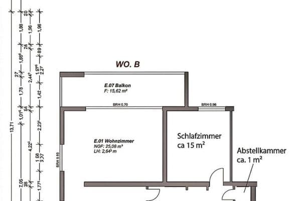 Pronájem bytu 2+1 74 m², Am Tyrol 25, Iserlohn Pronájem bytu 2+1 74 m², Am Tyrol 25, Iserlohn