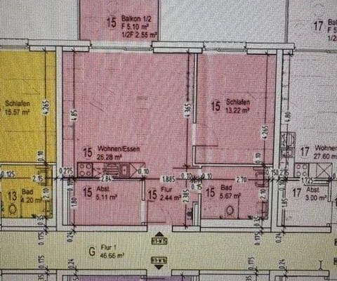 Pronájem bytu 2+1 56 m², Würzburger Straße 37, Stockstadt am Main Pronájem bytu 2+1 56 m², Würzburger Straße 37, Stockstadt am Main