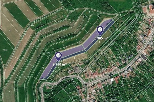 Prodej pozemku 13.695 m², Kurdějov Prodej pozemku 13.695 m², Kurdějov
