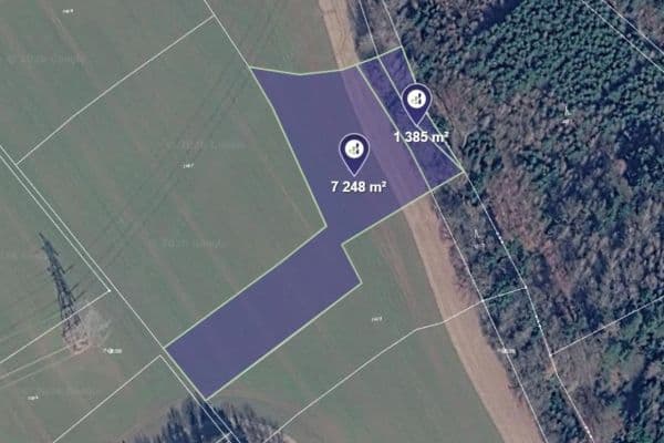 Prodej pozemku 7.194 m², Vlastibořice Prodej pozemku 7.194 m², Vlastibořice
