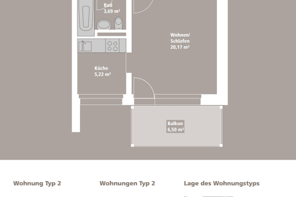 Pronájem bytu 1+1 38 m², Max Planck Str. 13, Neufahr bei Freising, Bavorsko Pronájem bytu 1+1 38 m², Max Planck Str. 13, Neufahr bei Freising, Bavorsko