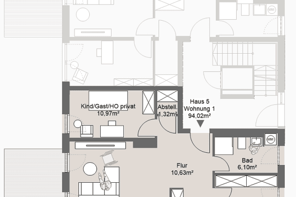 Prodej bytu 3+1 95 m², Grafing bei München, Bavorsko Prodej bytu 3+1 95 m², Grafing bei München, Bavorsko