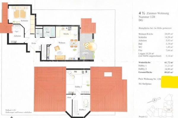 Prodej bytu 4+kk 90 m², Clara-Schumann-Straße 34, Schwieberdingen Prodej bytu 4+kk 90 m², Clara-Schumann-Straße 34, Schwieberdingen