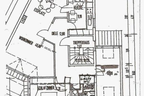Pronájem bytu 3+kk 100 m², Haurihofweg 6, Buchenbach Pronájem bytu 3+kk 100 m², Haurihofweg 6, Buchenbach