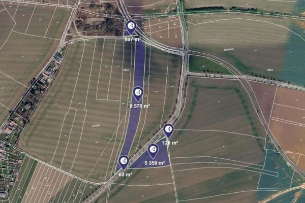 Prodej pozemku 15.928 m², Nučice Prodej pozemku 15.928 m², Nučice