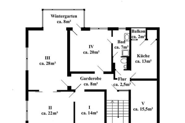 Pronájem bytu 5+1 147 m², Hildesheim, Dolní Sasko Pronájem bytu 5+1 147 m², Hildesheim, Dolní Sasko