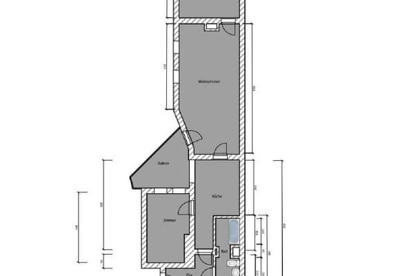 Pronájem bytu 3+1 88 m², Paracelsusstr. 5a, Halle Pronájem bytu 3+1 88 m², Paracelsusstr. 5a, Halle