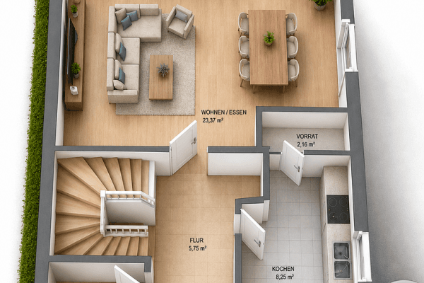 Pronájem domu 112 m², pozemek 162 m², Baiersdorf Pronájem domu 112 m², pozemek 162 m², Baiersdorf