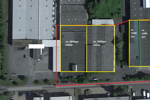 Pronájem nebytového prostoru 5.800 m², Industriestr. 12 a + 12 b + 12 c, Bergkamen - Rünthe Pronájem nebytového prostoru 5.800 m², Industriestr. 12 a + 12 b + 12 c, Bergkamen - Rünthe