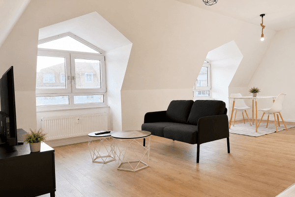 Pronájem bytu 1+kk 34 m², Leipziger Str. 2b, Markranstädt Pronájem bytu 1+kk 34 m², Leipziger Str. 2b, Markranstädt