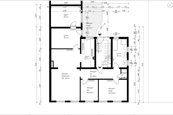 Pronájem bytu 5+1 117 m², Andernach, Porýní-Falc Pronájem bytu 5+1 117 m², Andernach, Porýní-Falc