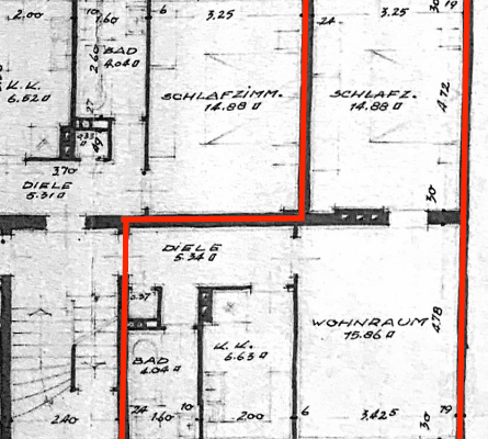 Pronájem bytu 2+1 50 m², Paulstraße 21, Wuppertal, Severní Porýní-Vestfálsko Pronájem bytu 2+1 50 m², Paulstraße 21, Wuppertal, Severní Porýní-Vestfálsko