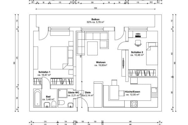 Pronájem bytu 3+1 75 m², Berlin, Berlín Pronájem bytu 3+1 75 m², Berlin, Berlín